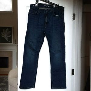 MENS NAUTICA Straight Fit 36 X 30  Stretch  NWOT